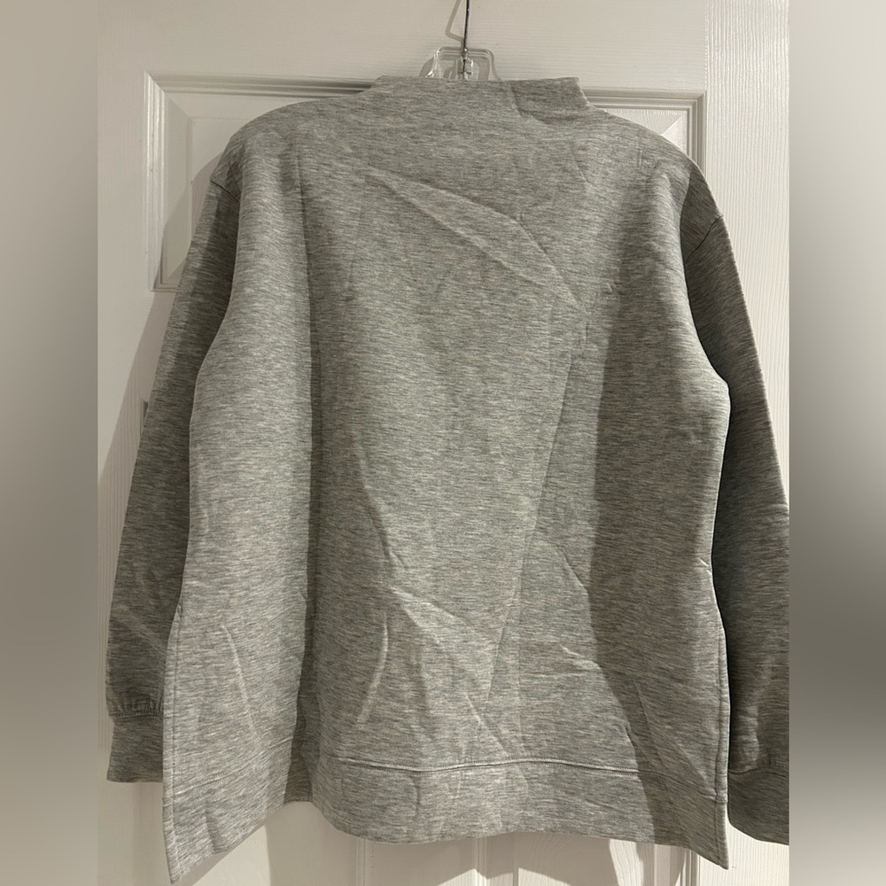 Club Monaco Heather Gray Crewneck Sweater medium